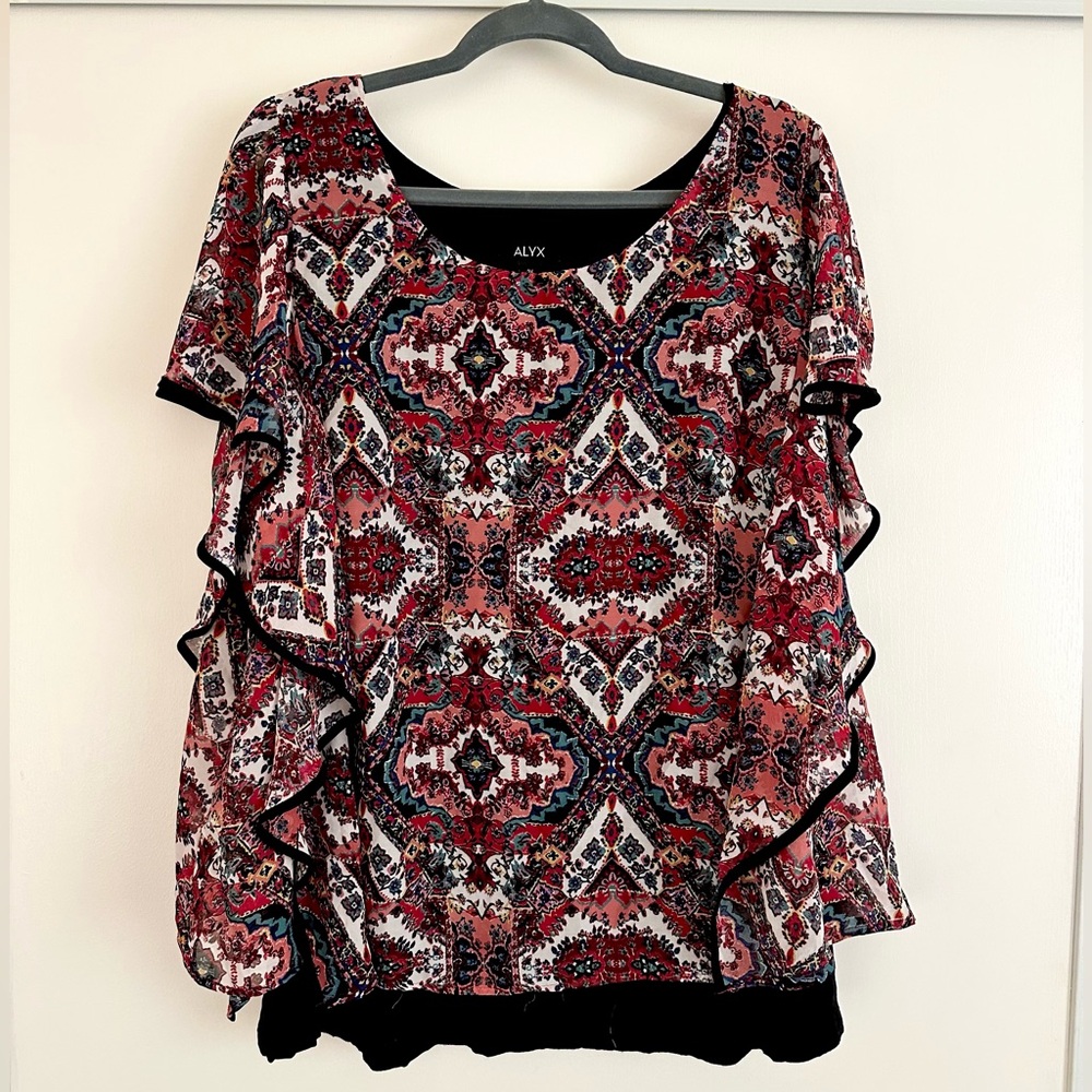 Alyx Women's Multicolor Patterned Blouse
